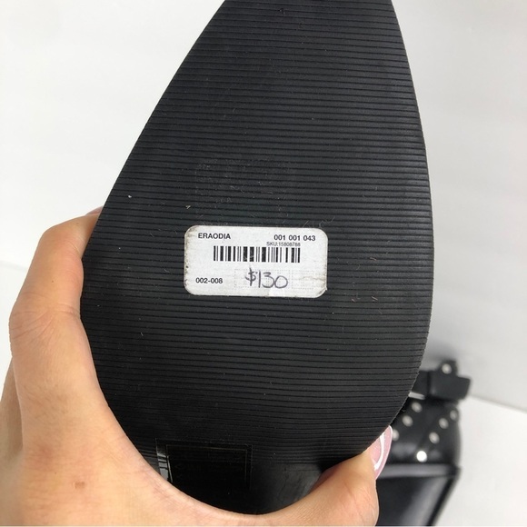 NWOB Aldo black studded ankle boot - Picture 9 of 11